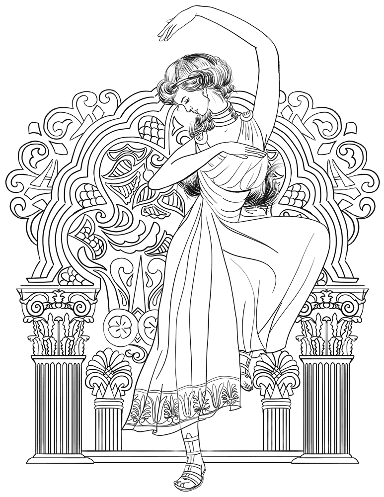 Desenho de Gracioso para colorir e imprimir: número 45