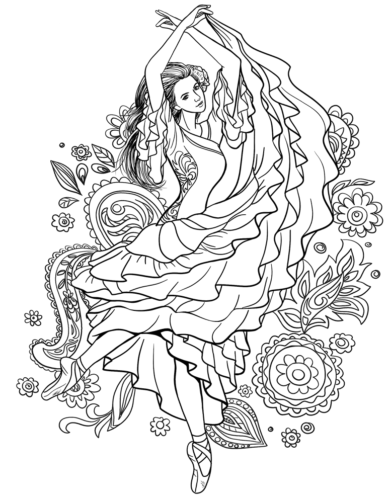 Desenho de Gracioso para colorir