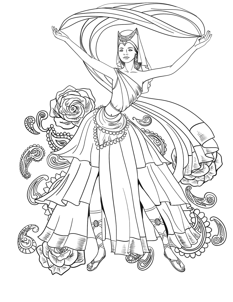 Desenho de Gracioso para colorir