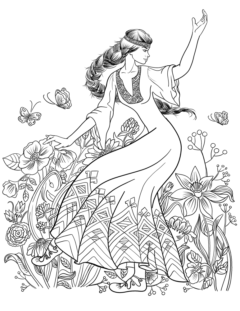 Desenho de Gracioso para colorir