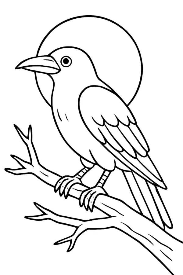 Desenho de Halloween para colorir e imprimir: número 20