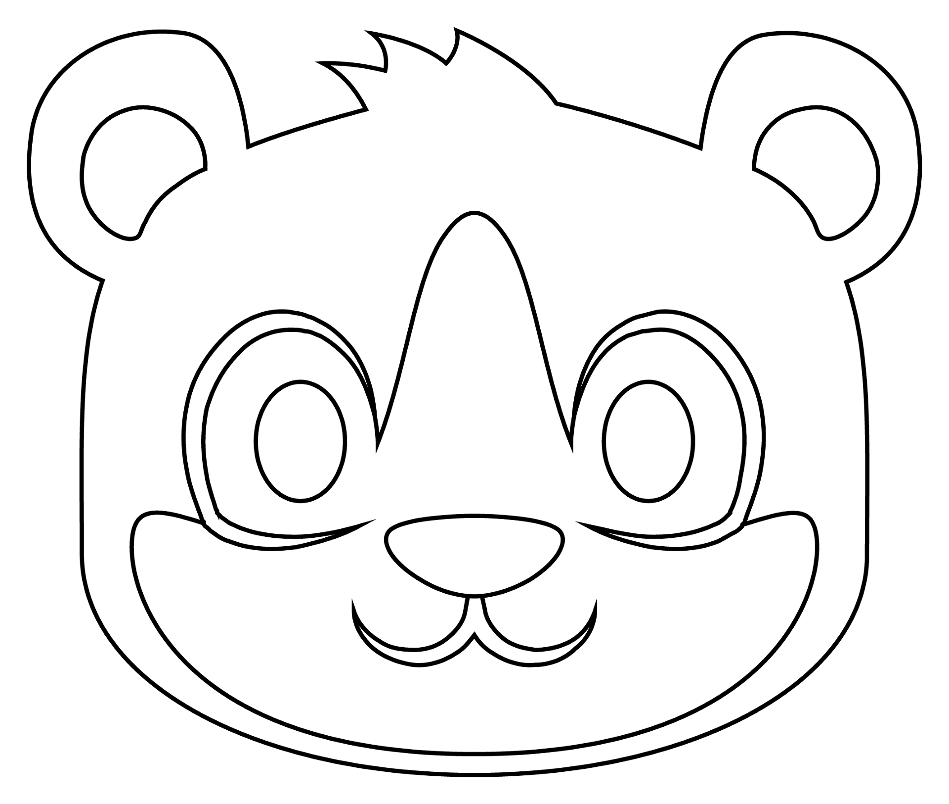 Desenho de Hamsters para colorir e imprimir: número 13