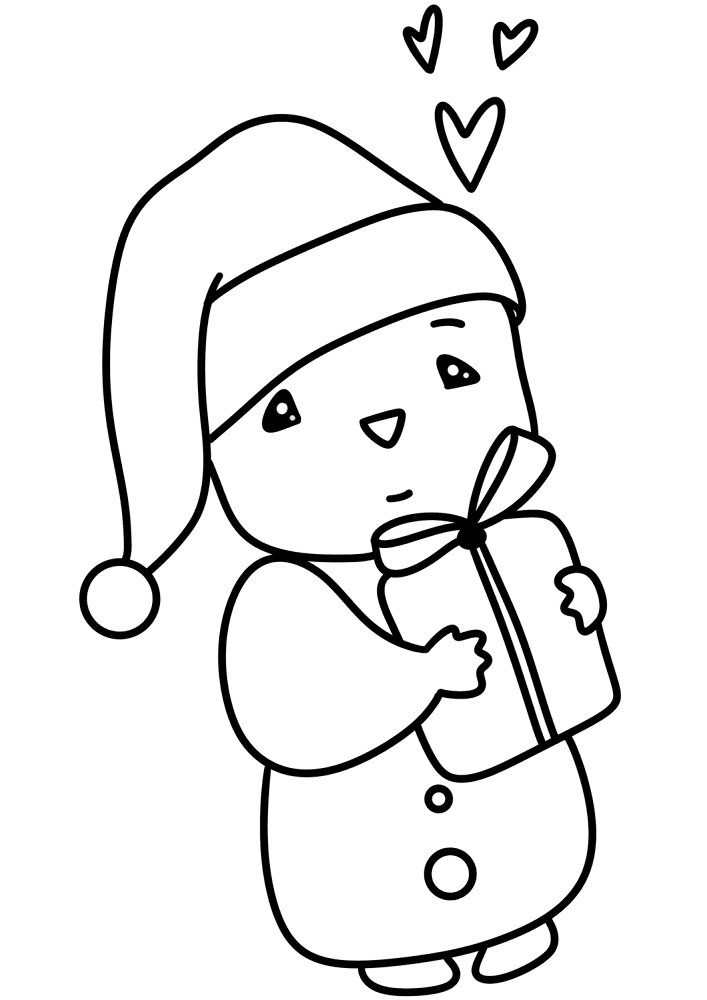 Desenho de Hamsters para colorir e imprimir: número 34