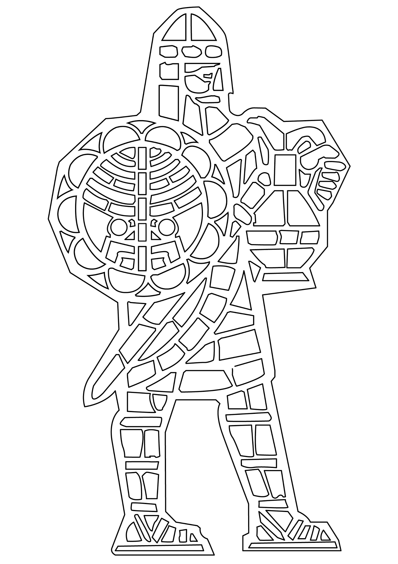 Desenho de Hanukkah para colorir e imprimir: número 23