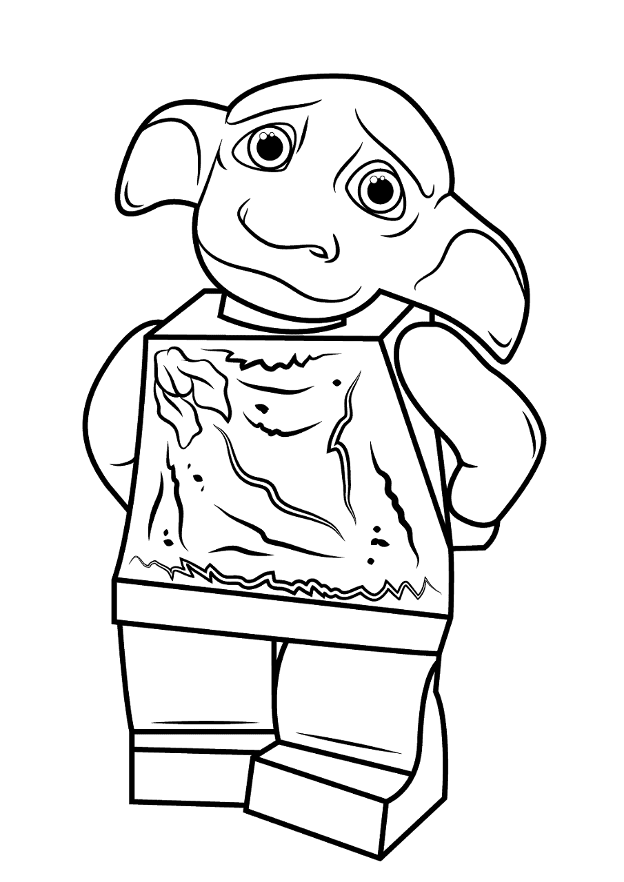 Desenho de Harry Potter para colorir e imprimir: número 26