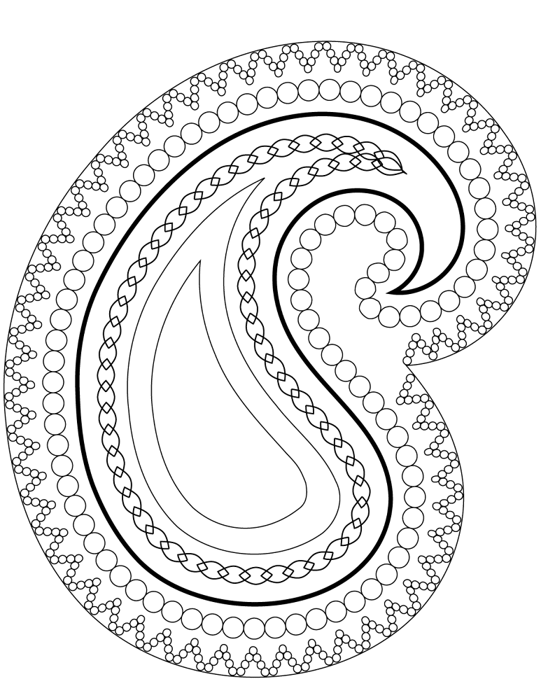 Desenho de Holi para colorir e imprimir: número 23