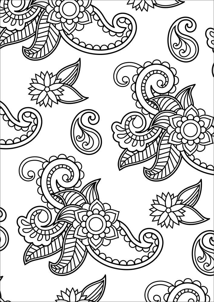Desenho de Holi para colorir e imprimir: número 27