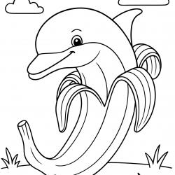 Desenho de Italian Brainrot para colorir e imprimir: número 8