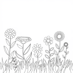 Desenho de Jardim para colorir e imprimir: número 20