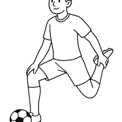 Desenho de Jogadores para colorir e imprimir: número 11