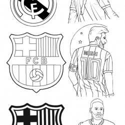 Desenho de Jogadores para colorir e imprimir: número 23
