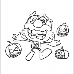 Desenho de Jose Comilao para colorir e imprimir: número 8