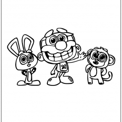 Desenho de Jose Comilao para colorir e imprimir: número 9