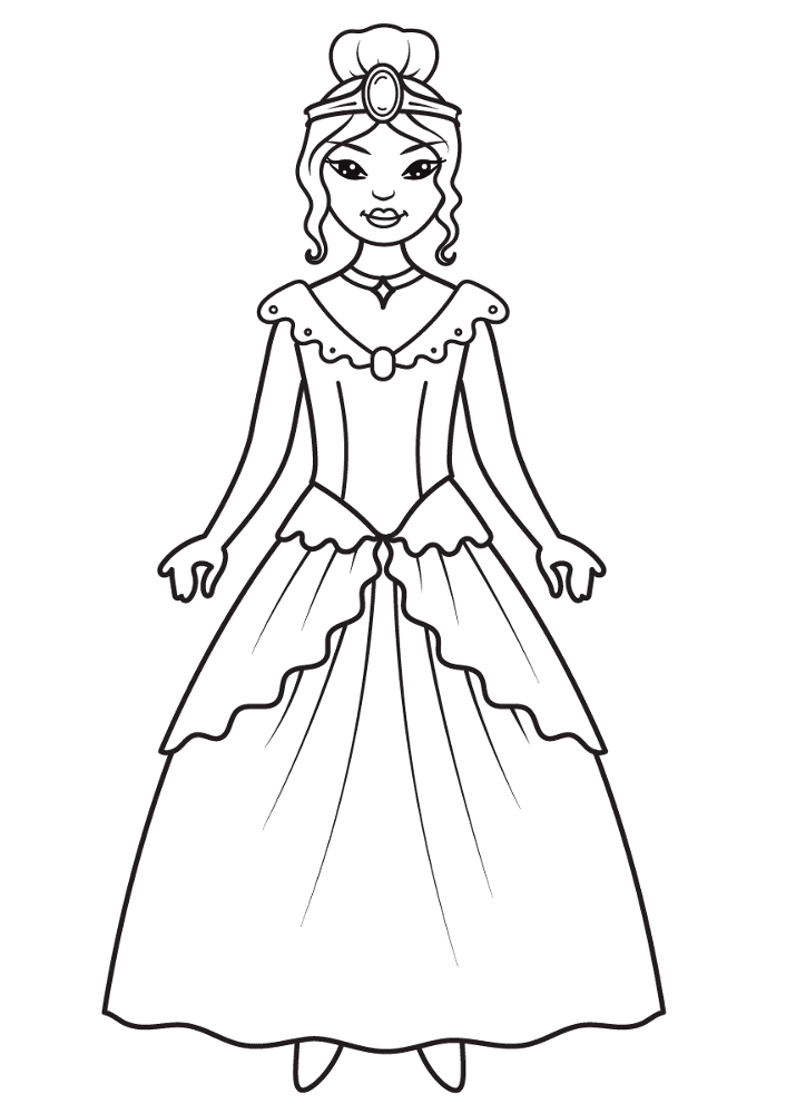 Desenho de Juventude para colorir e imprimir: número 1