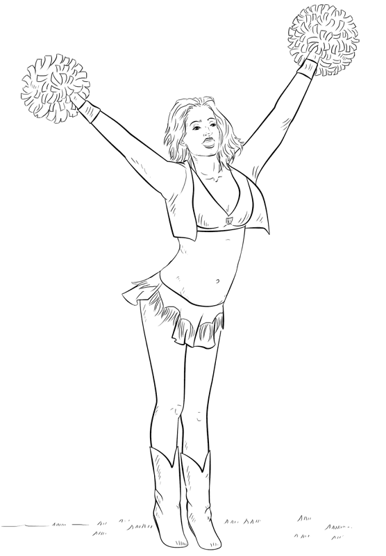 Desenho de Juventude para colorir e imprimir: número 5
