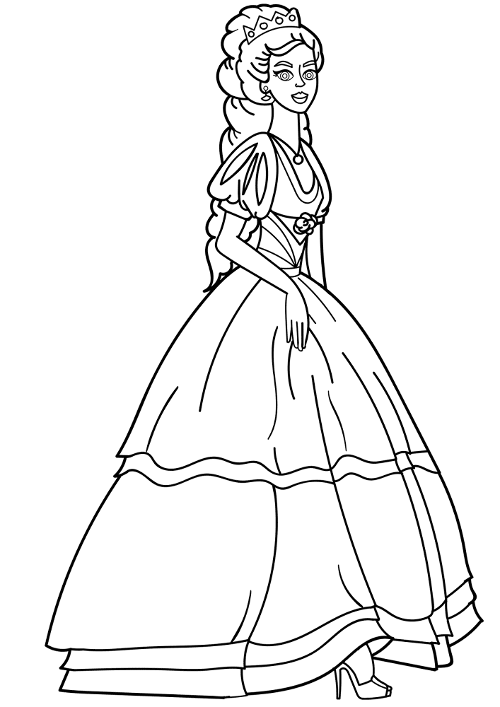 Desenho de Juventude para colorir e imprimir: número 6