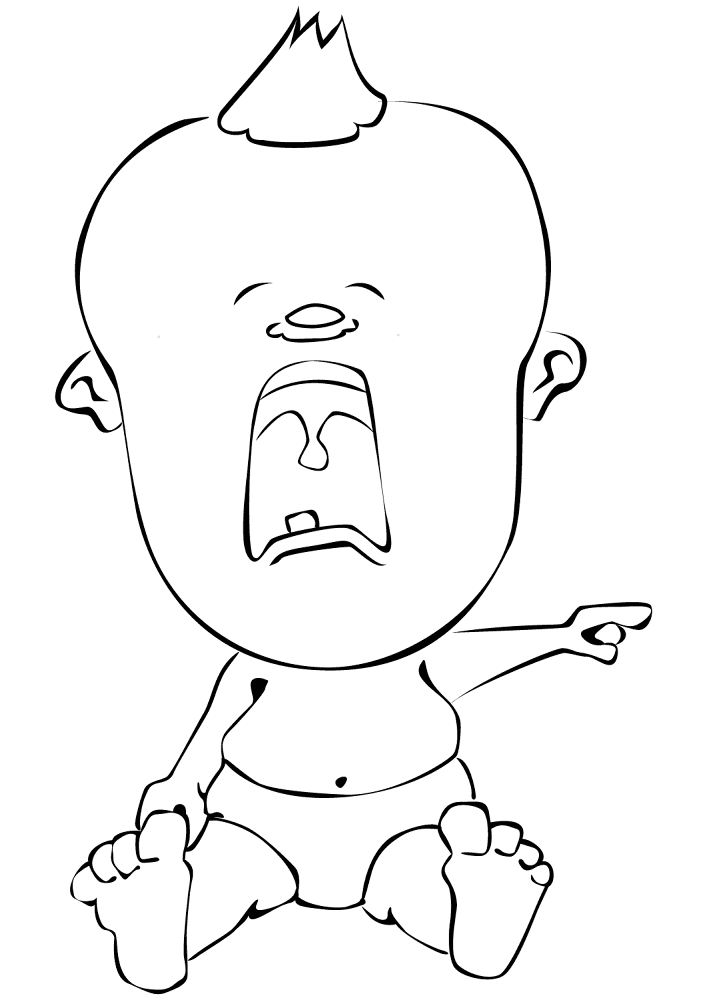 Desenho de Juventude para colorir e imprimir: número 19