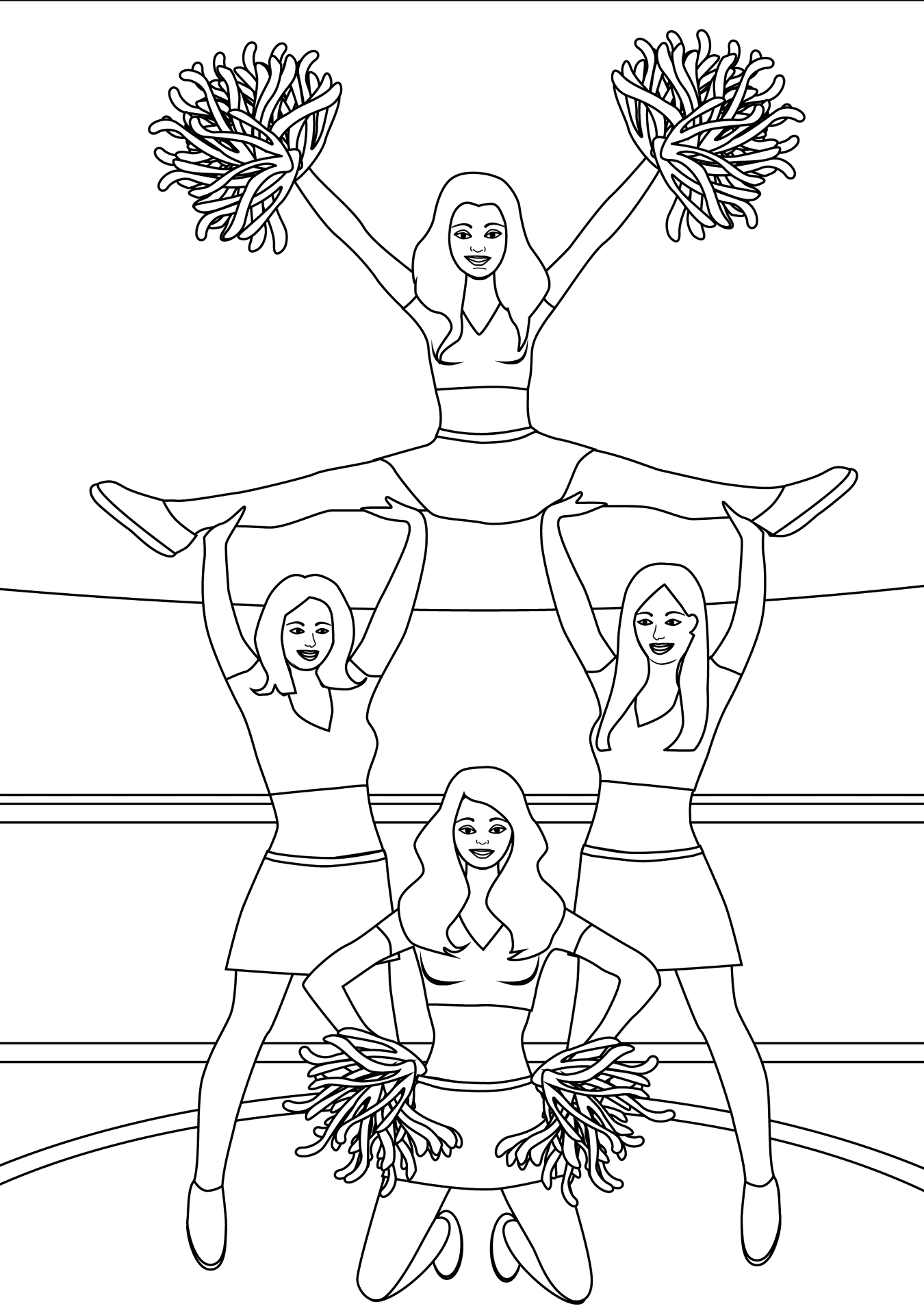 Desenho de Juventude para colorir e imprimir: número 22