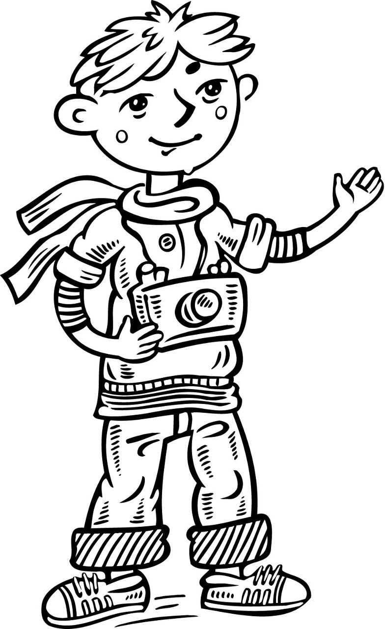 Desenho de Juventude para colorir e imprimir: número 25