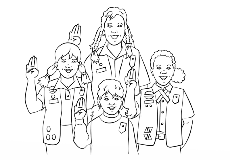 Desenho de Juventude para colorir e imprimir: número 38