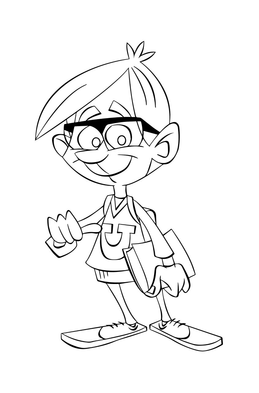Desenho de Juventude para colorir e imprimir: número 43