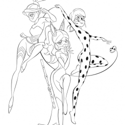 Desenho de Ladybug para colorir e imprimir: número 8