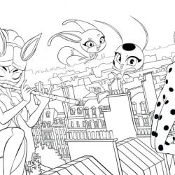 Desenho de Ladybug para colorir e imprimir: número 20
