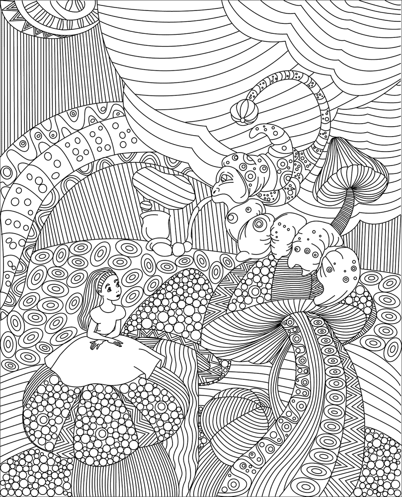 Desenho de Lagartos para colorir e imprimir: número 14