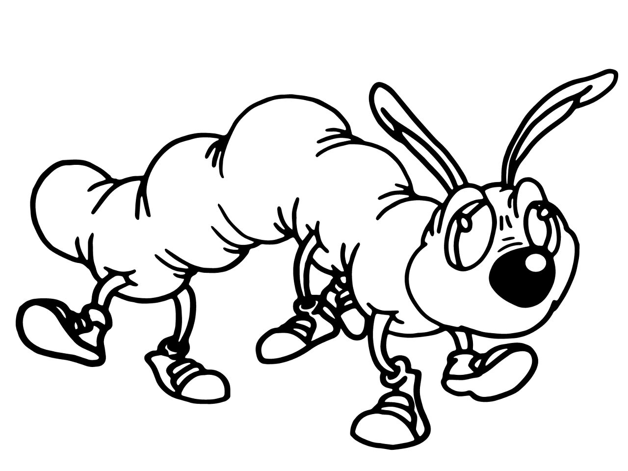 Desenho de Lagartos para colorir e imprimir: número 34