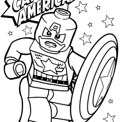 Desenho de Lego para colorir e imprimir: número 22