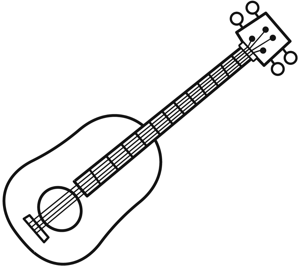 Desenho de Lei Havaiana para colorir e imprimir: número 1