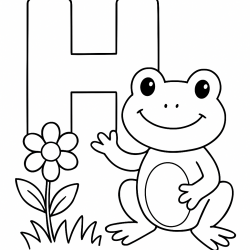 Desenho de Letras Alfabeto para colorir e imprimir: número 8