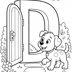 Desenho de Letras Alfabeto para colorir e imprimir: número 19