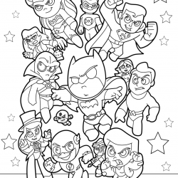 Desenho de Liga da Justica para colorir e imprimir: número 18