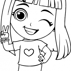 Desenho de Luccas Neto para colorir e imprimir: número 16