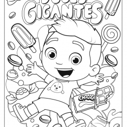Desenho de Luccas Neto para colorir e imprimir: número 20