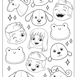 Desenho de Luccas Neto para colorir e imprimir: número 22