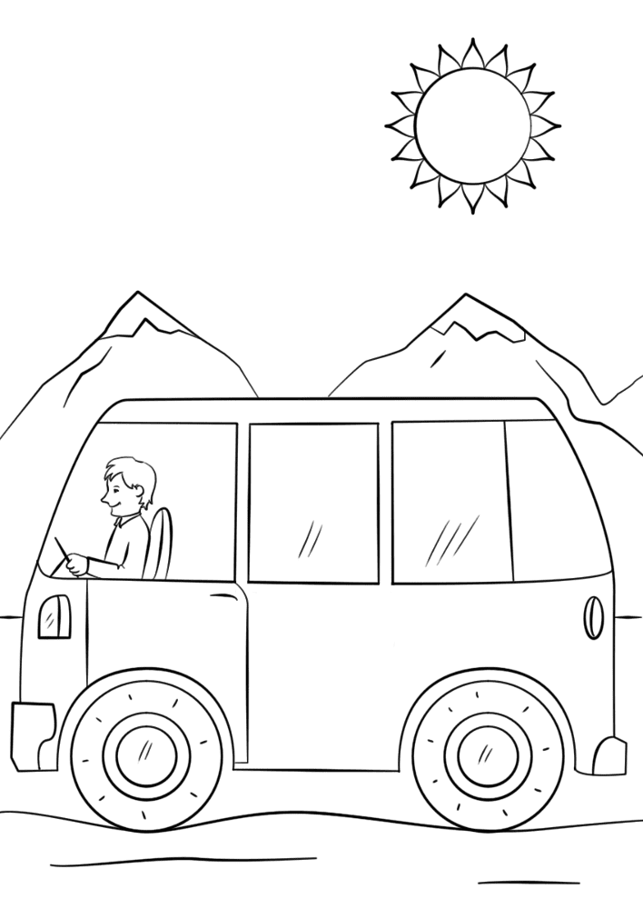 Desenho de Lúdico para colorir e imprimir: número 5