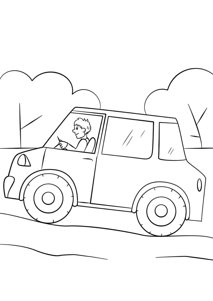 Desenho de Lúdico para colorir e imprimir: número 6