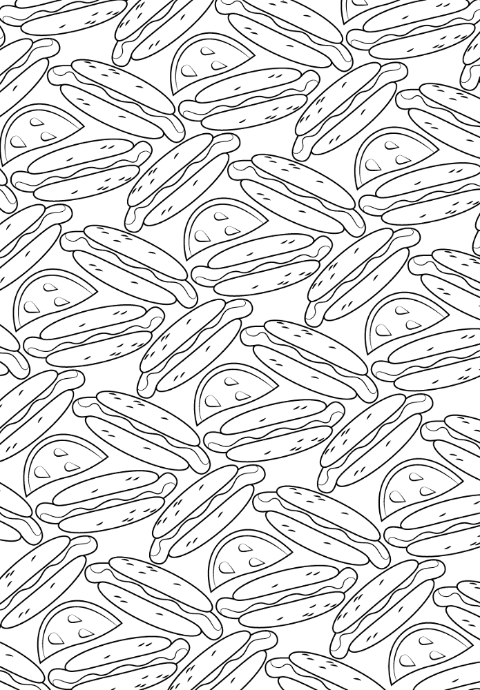 Desenho de Lúdico para colorir