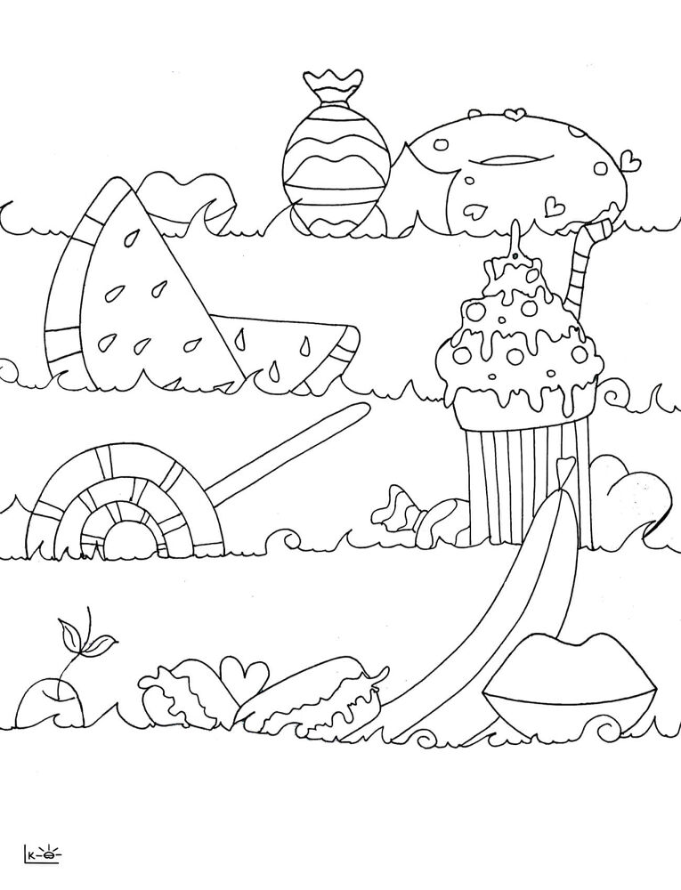 Desenho de Lúdico para colorir