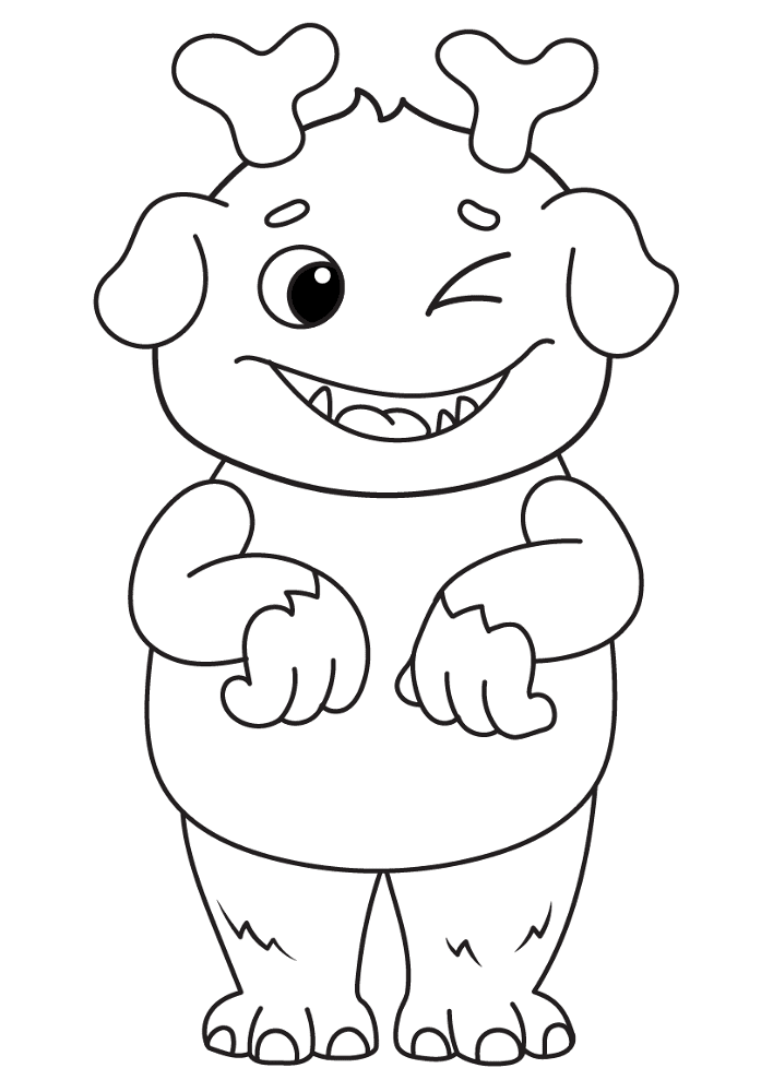 Desenho de Lúdico para colorir