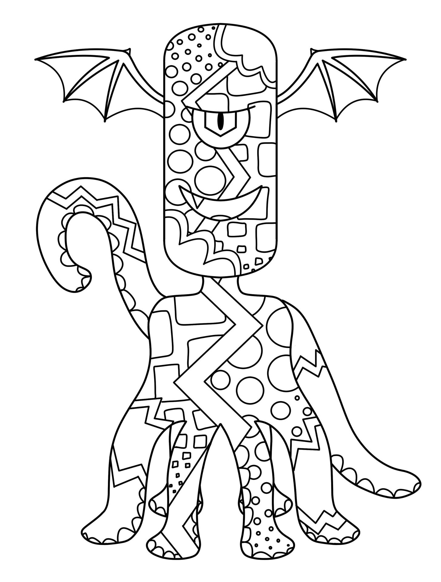Desenho de Lúdico para colorir
