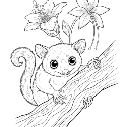 Desenho de Macacos para colorir