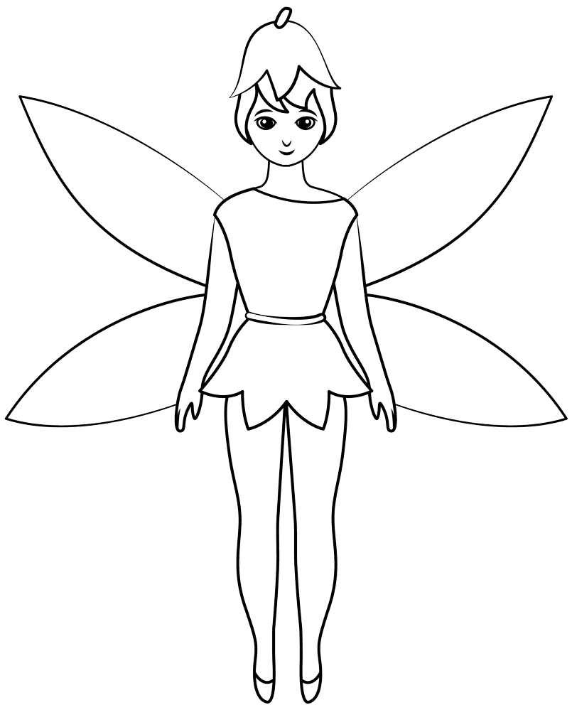 Desenho de Mágico para colorir e imprimir: número 2