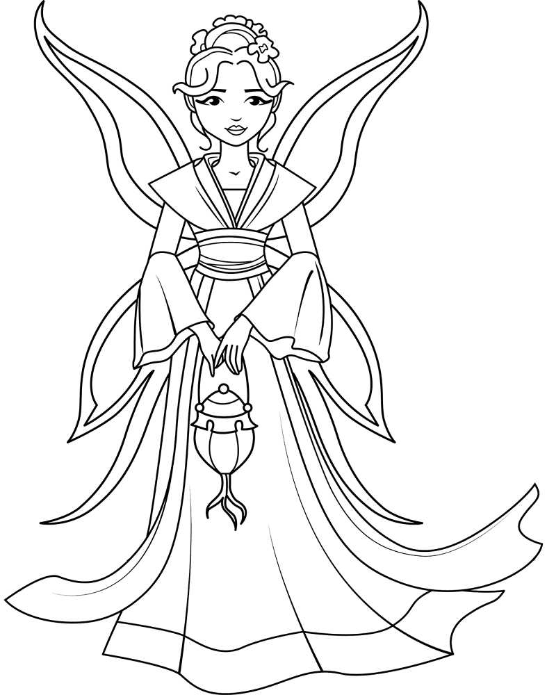 Desenho de Mágico para colorir e imprimir: número 18