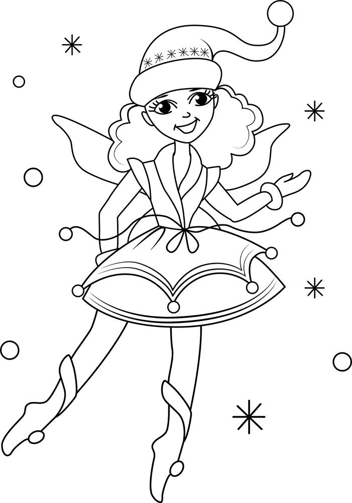 Desenho de Mágico para colorir e imprimir: número 19