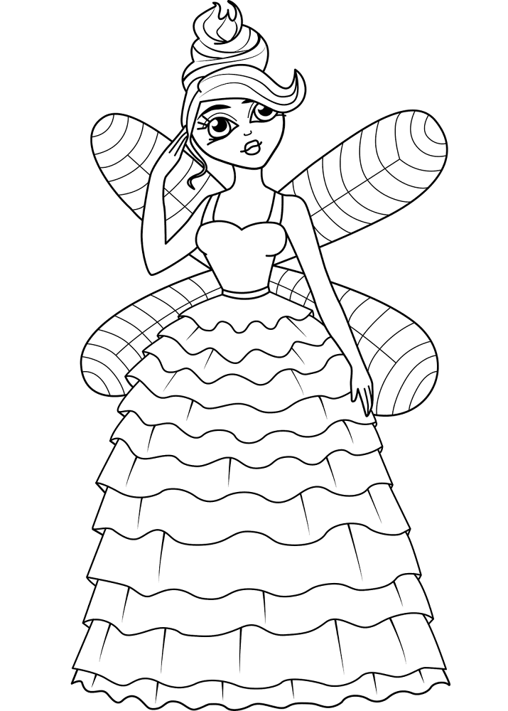 Desenho de Mágico para colorir