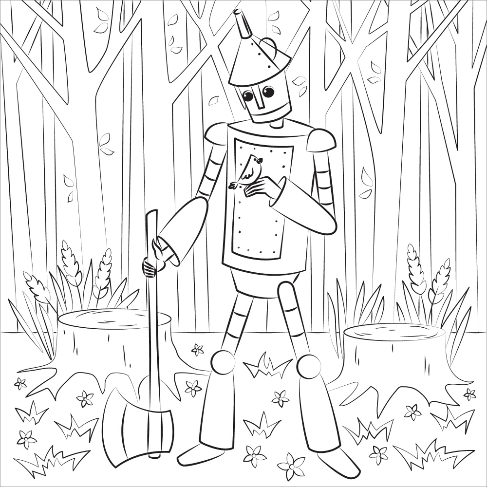 Desenho de Mágico para colorir