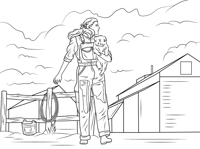 Desenho de Mágico para colorir